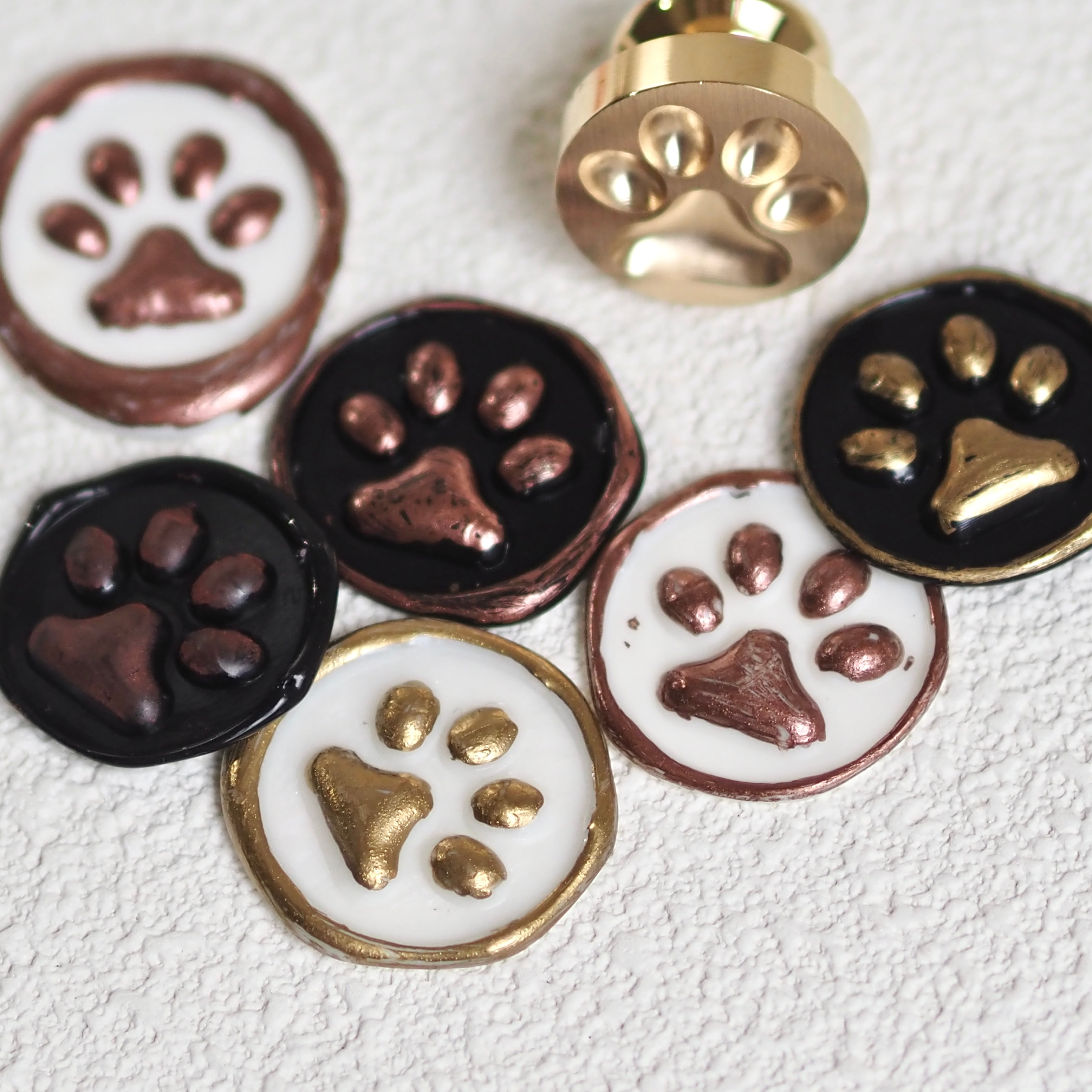 3D肉球 20mm・シーリングスタンプ | MountainSea｜希少