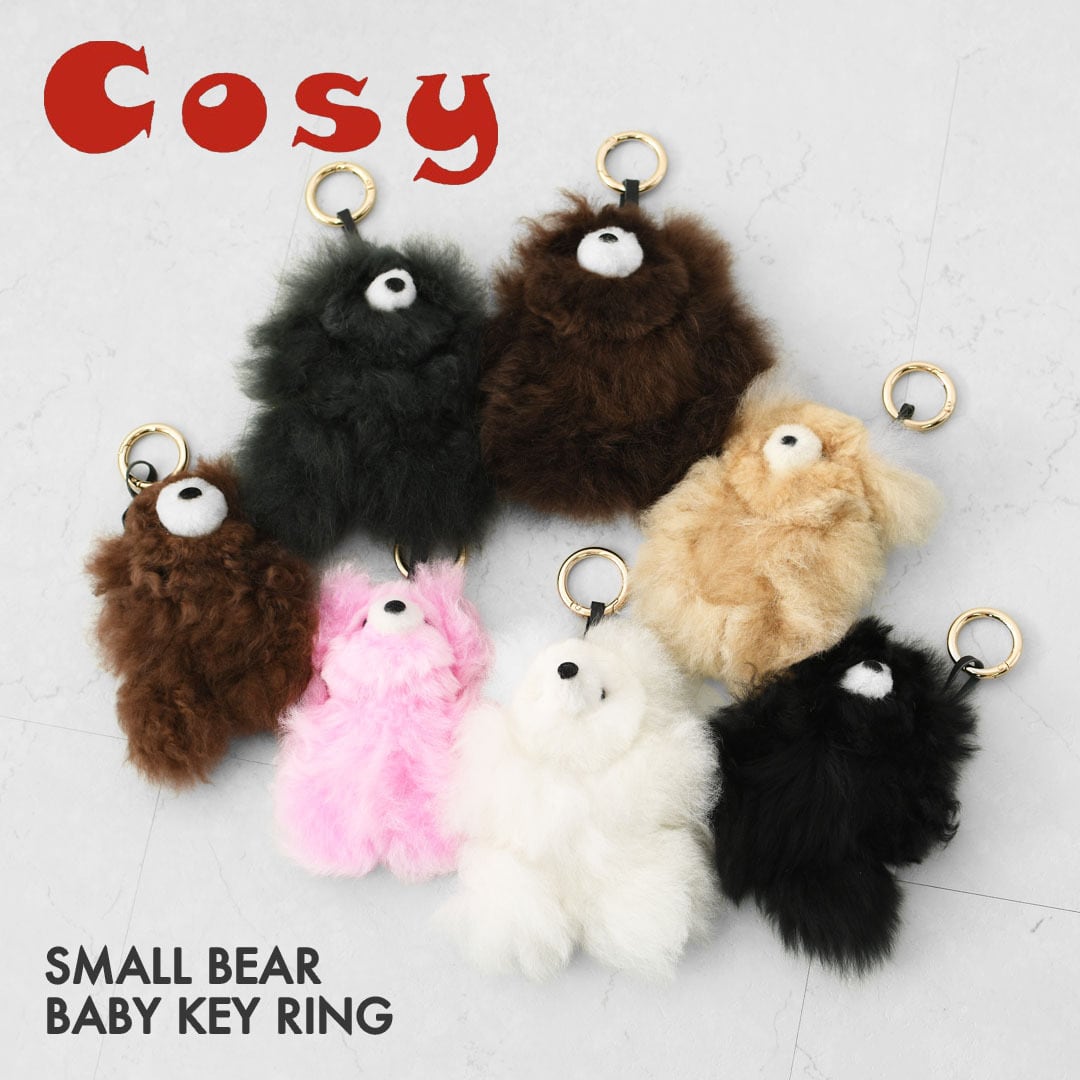 COSY [コージー] SMALL BEAR BABY KEY RING [kh-ev-sm]スモールベア