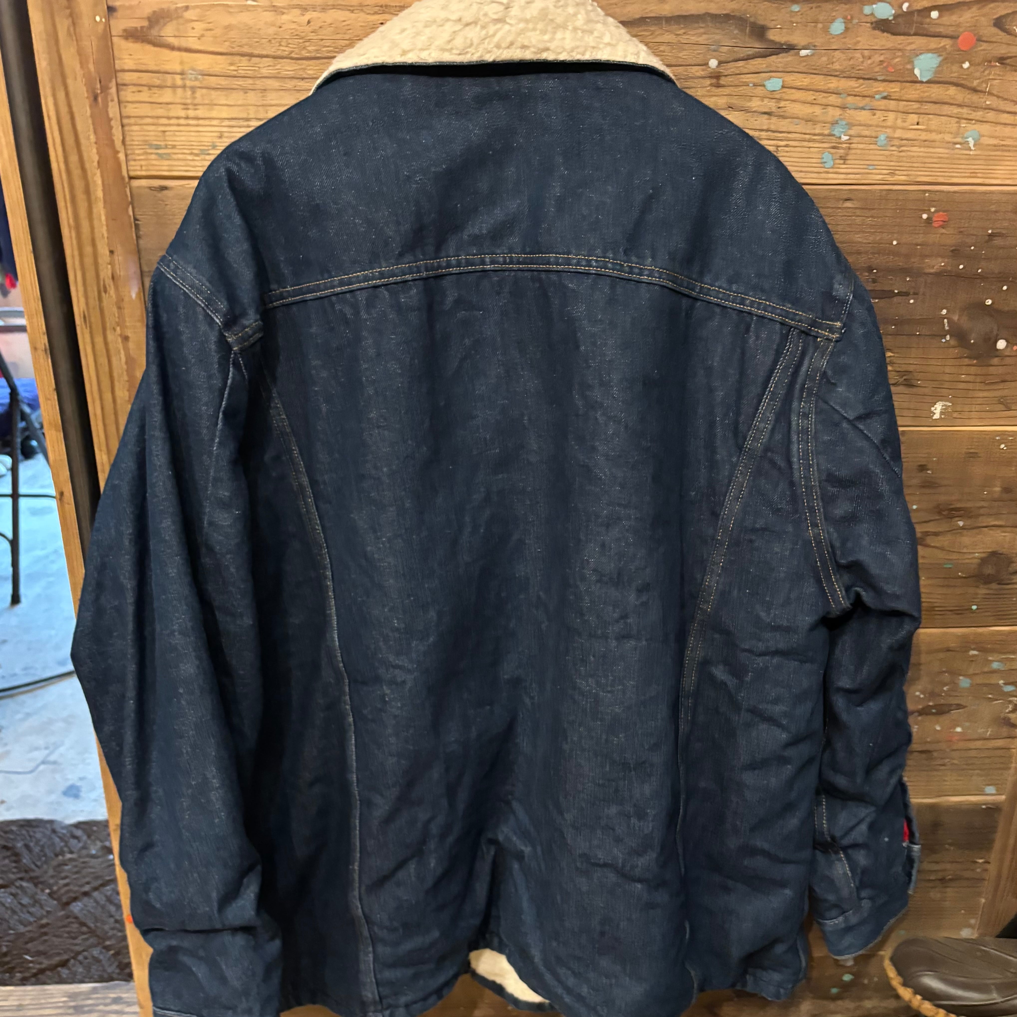 80's ビッグマック BIG MAC デニムボア ランチコート USA製 XXL