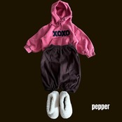 ペッパー / PEPPER / ピンタックジョガーパンツ / 韓国子供服 / キッズ / 26winter〖取寄〗*XS~XL*
