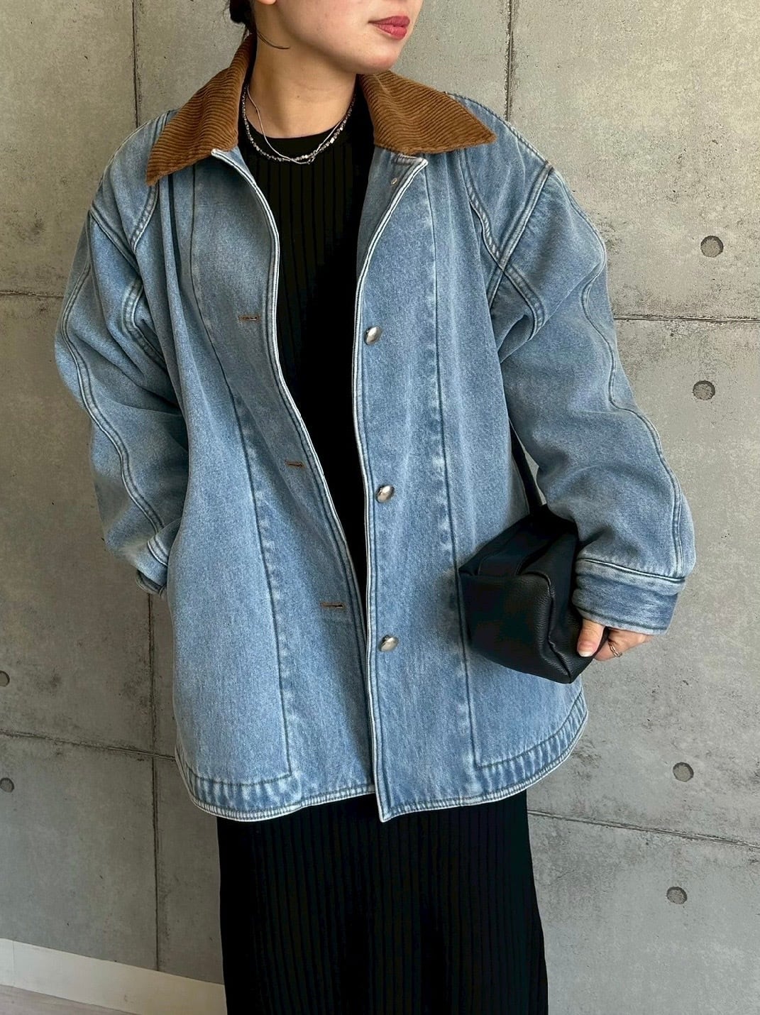 ROSIEE 】裏起毛デニムジャケット | valance 福井｜レディース