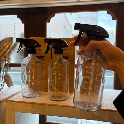 Glass spray bottle　ガラス製霧吹き　霧吹き　水やり　ガラス　ガーデニング　スプレーボトル　Glass　Gardening