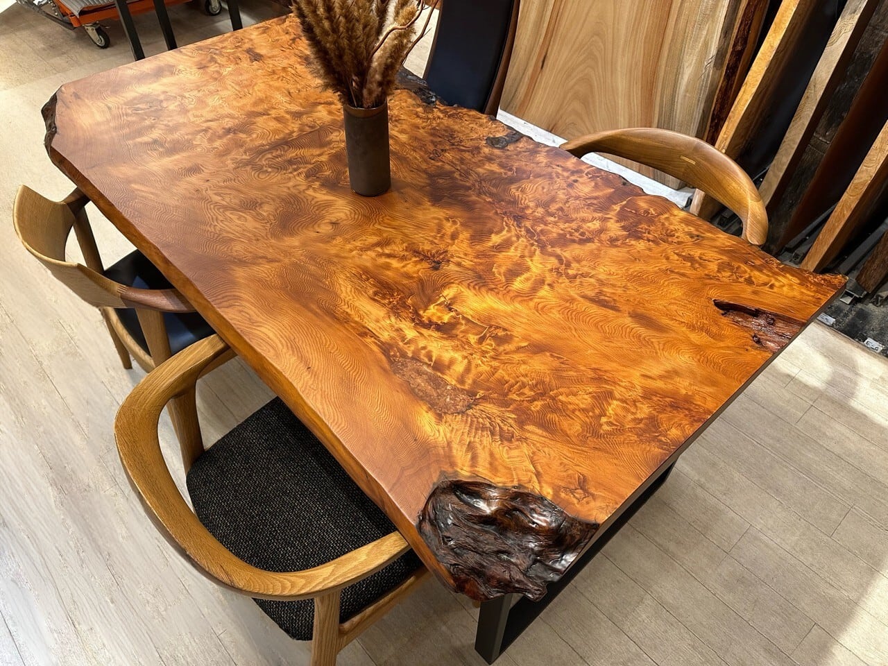 Premium】屋久杉（ヤクスギ）_1800×900×50_浅草本店_テーブル天板/一枚