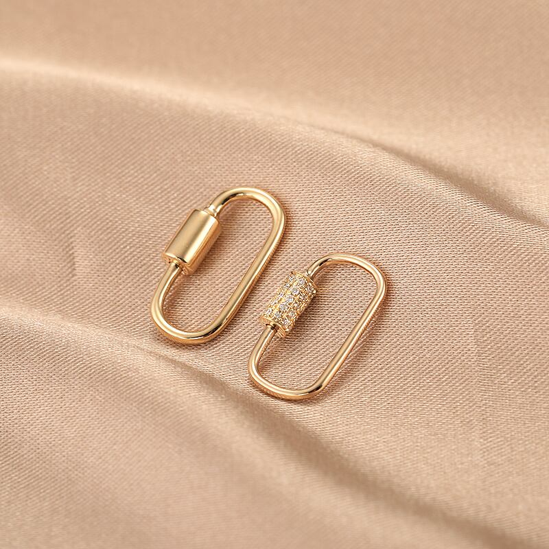 K18PG ピンクゴールド 18K ☆B版 バチカン 18金 オーバル 四角