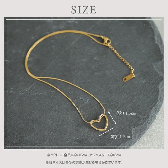 Necklace -Gold-