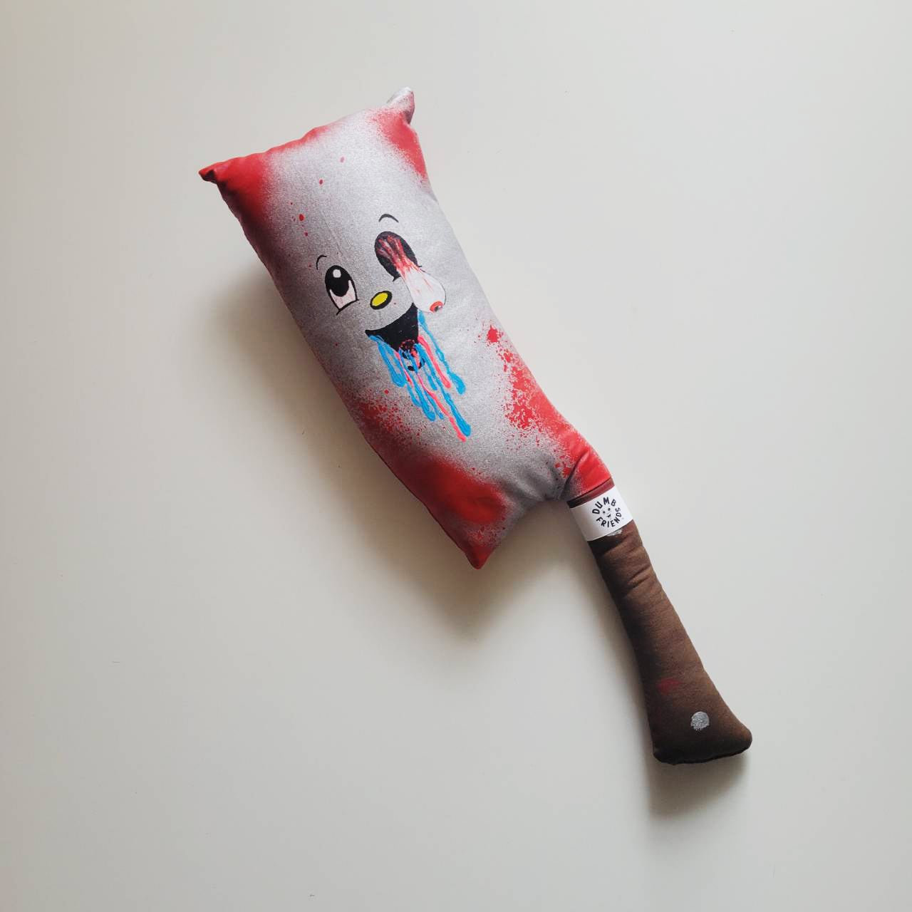 ||||| Dumb Friends "Eye Popped Out Chinese KNIFE MAN" PLUSH TOY
