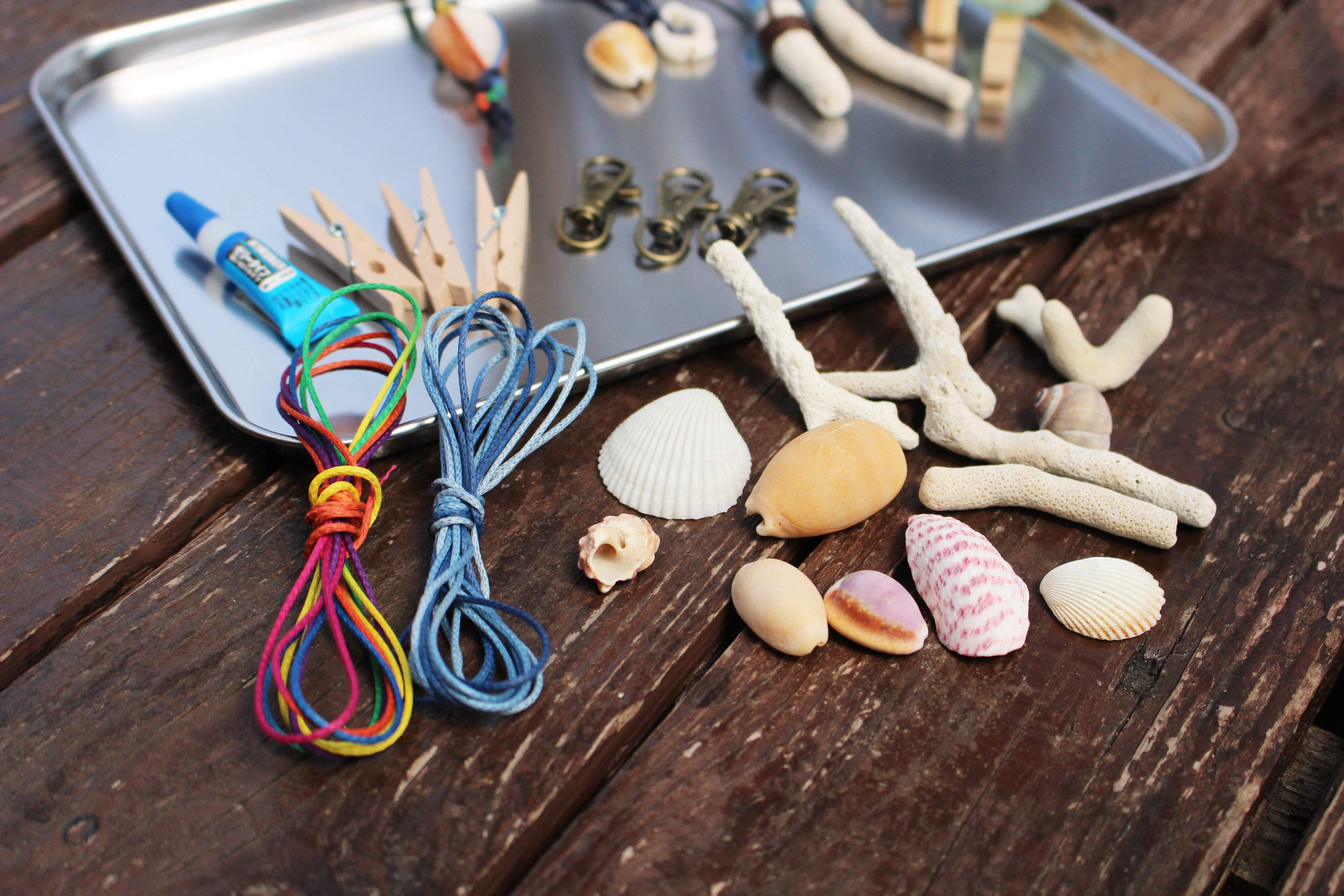 沖縄の海辺アクセサリー手作りキット【フルセット】沖縄の自然素材