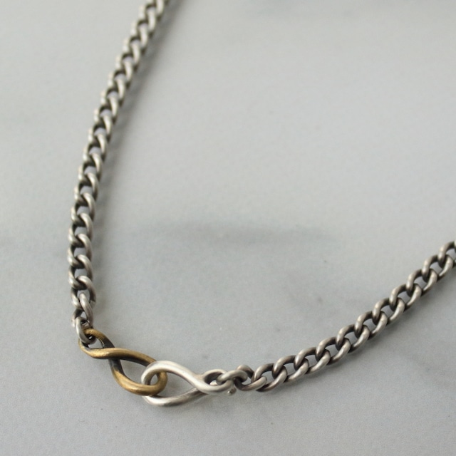 Otto Chain Necklace (SILVER×BRASS)