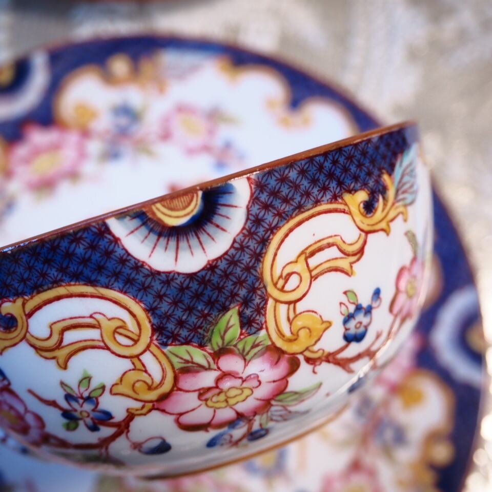 美品フランスアンティーク サルグミンヌミントン217 カップソーサーB  