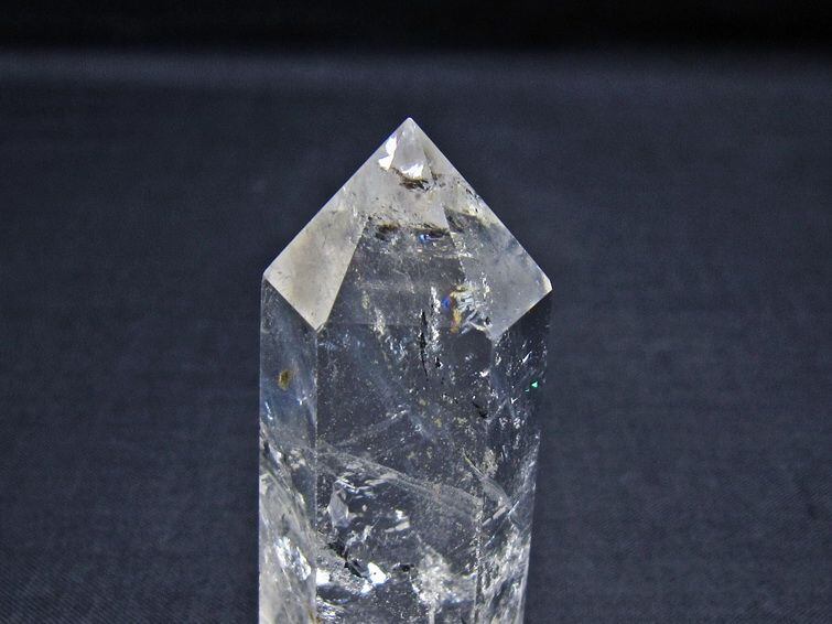 天然石 六角柱 原石 クラスター タワー ポイント 標本 パワーストーン 水晶 六角柱 ポイント 置物 一点物 142-11100 | 天然石
