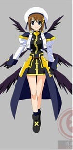 K2214 魔法少女リリカルなのはAs 八神はやて 風 コスプレ衣装 cosplay