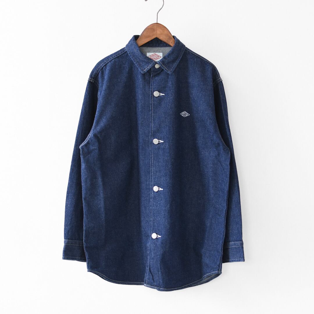 DANTON [ダントン] W Denim Shirt Jacket [DT-B0433KDM] デニムシャツ