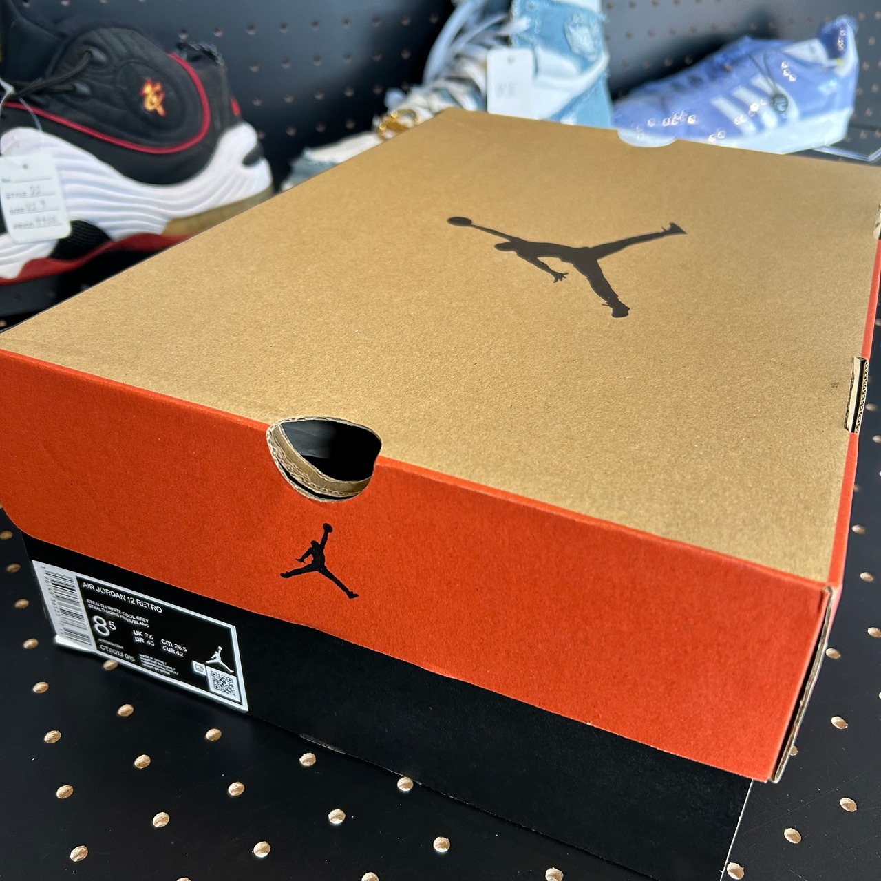 Nike Air Jordan 12 Retro "Stealth" US8.5/26.5cm