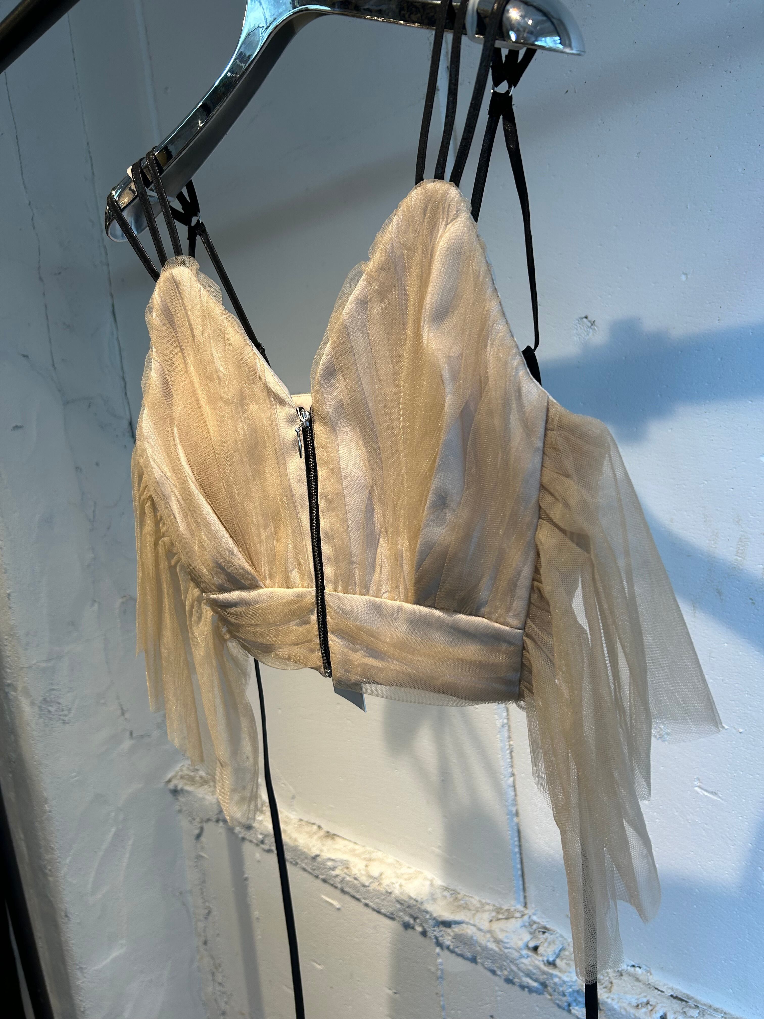 MURRAL flutter tulle bustier | AAR