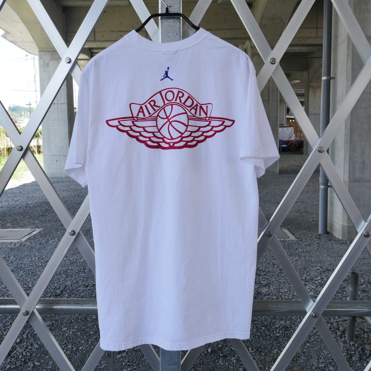 AIR JORDAN|スニーカープリント白T-shirt