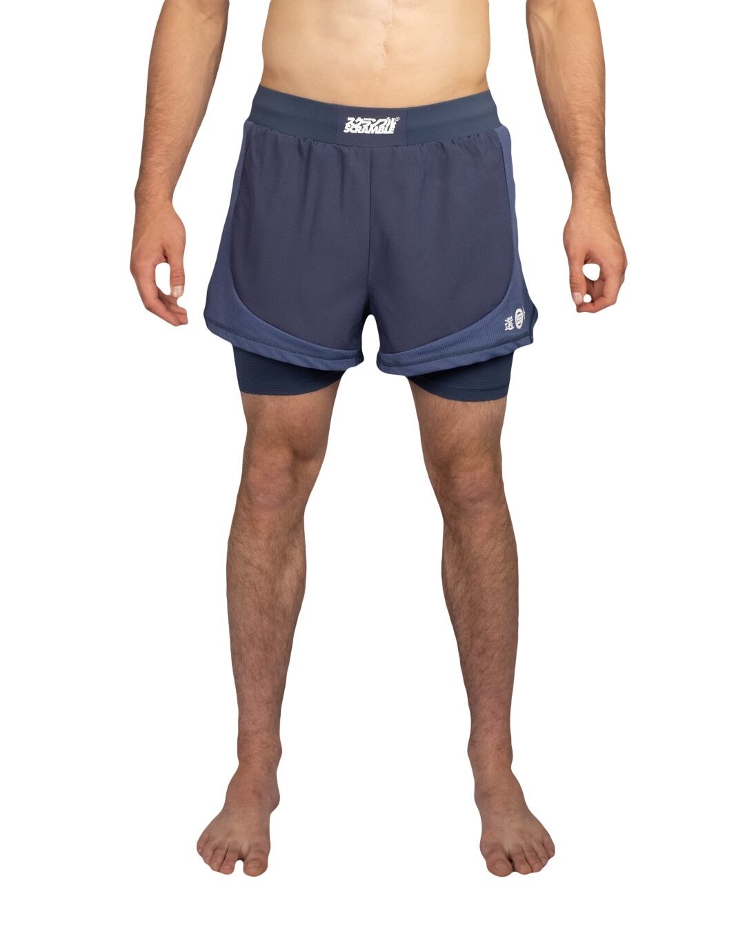 特典付き予約注文!SCRAMBLE Senshu Shorts 26 – Navy Blue