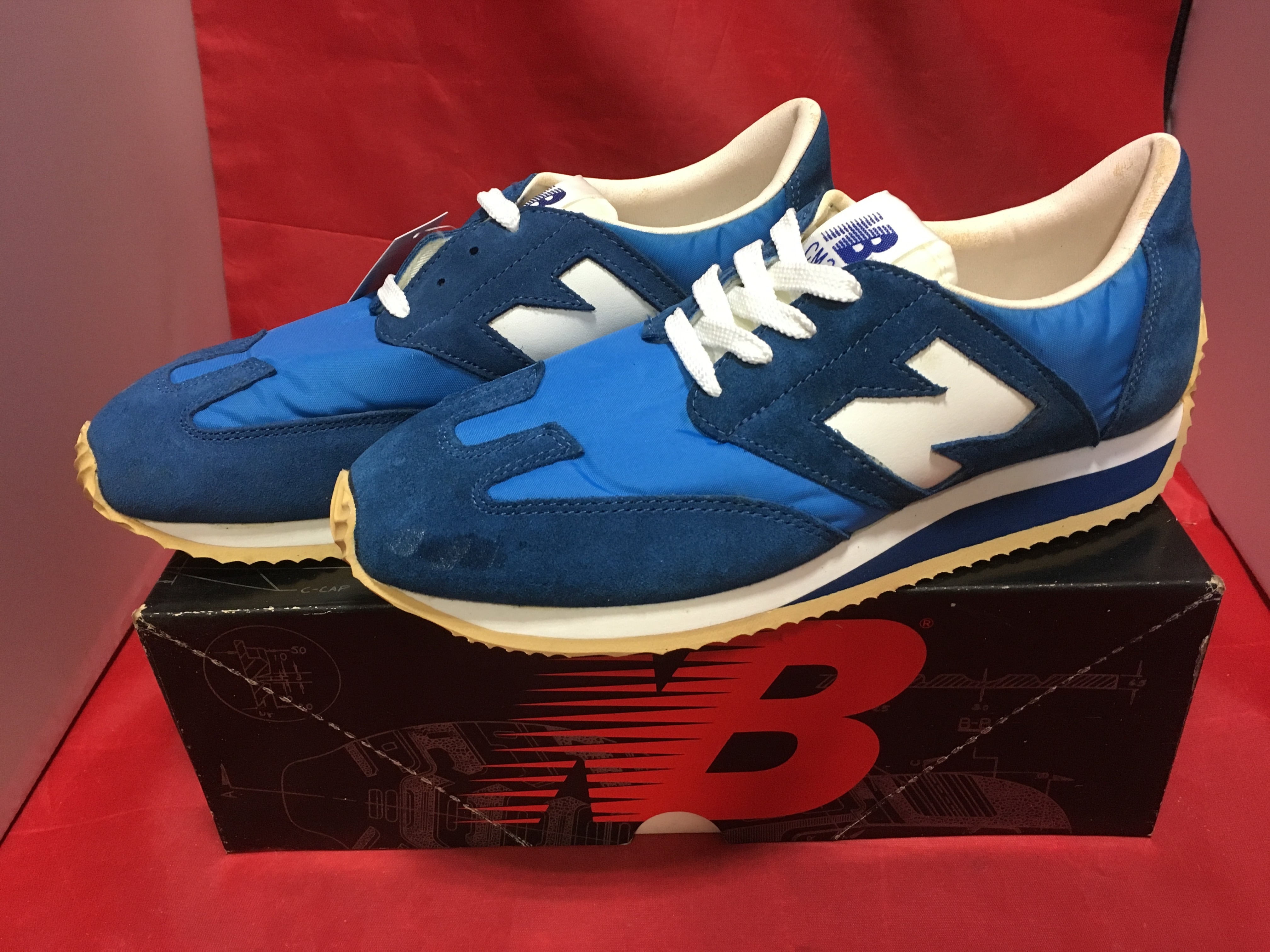 New Balance（ニューバランス）CM320 ROYAL BLUE 7.5 25.5cm D 青/白⑨ | freestars