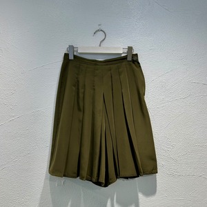 古着 プリーツ ハーフ パンツ