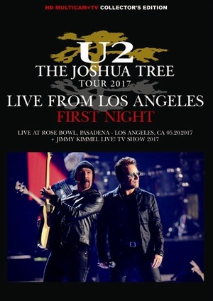 NEW  U 2 THE JOSHUA TREE TOUR 2017: LIVE FROM L.A. FIRST NIGHT  1DVDR  Free Shipping