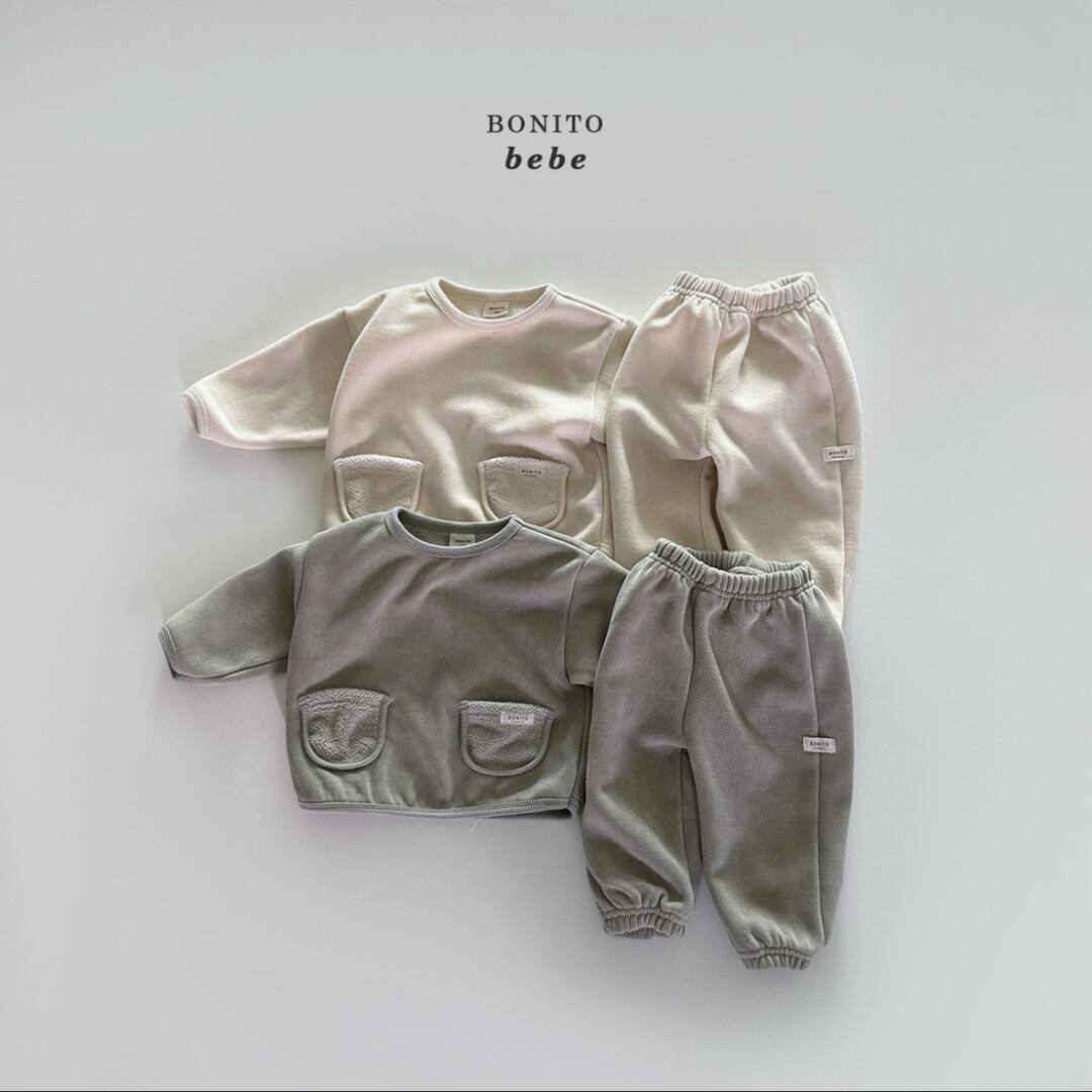 《予約》BONITO ¨ bebe) two-pocket lappa set up