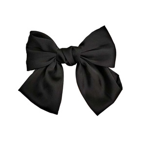 【新着特価】FASELE ヘアクリップ バレッタ 蝶結び 大人 可愛い 髪留め 髪飾り ヘアアクセサリー ビッグリボン シンプル スプリングクリップ lolita ファッション おしゃれ 入学 結婚式 フォーマル 通勤