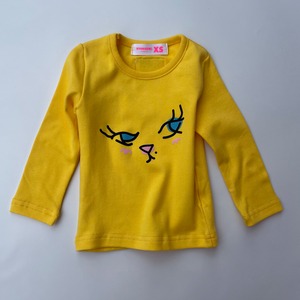 [受注生産] FACE SLIM T - Yellow