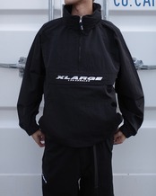 【XLARGE】 EMBROIDERED NYLON ANORAK JACKET 【エクストララージ】