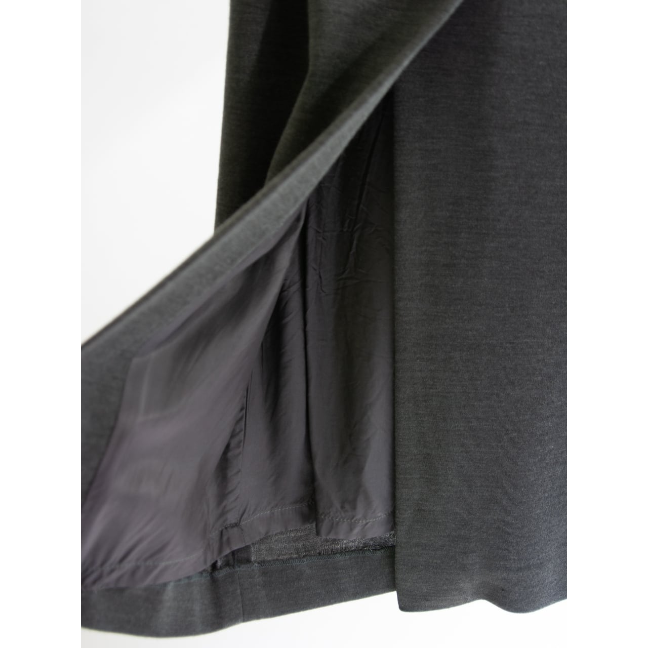 【LA TENDA】Made in Italy Wool-Acrylic Jersey Long Skirt（イタリア製 ウールアクリルジャージー ロングスカート）