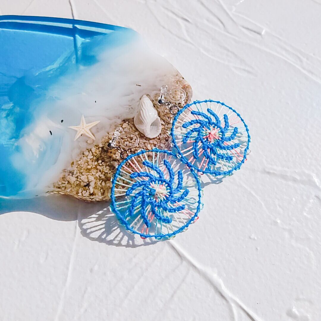 【魚の骨】earring ☽