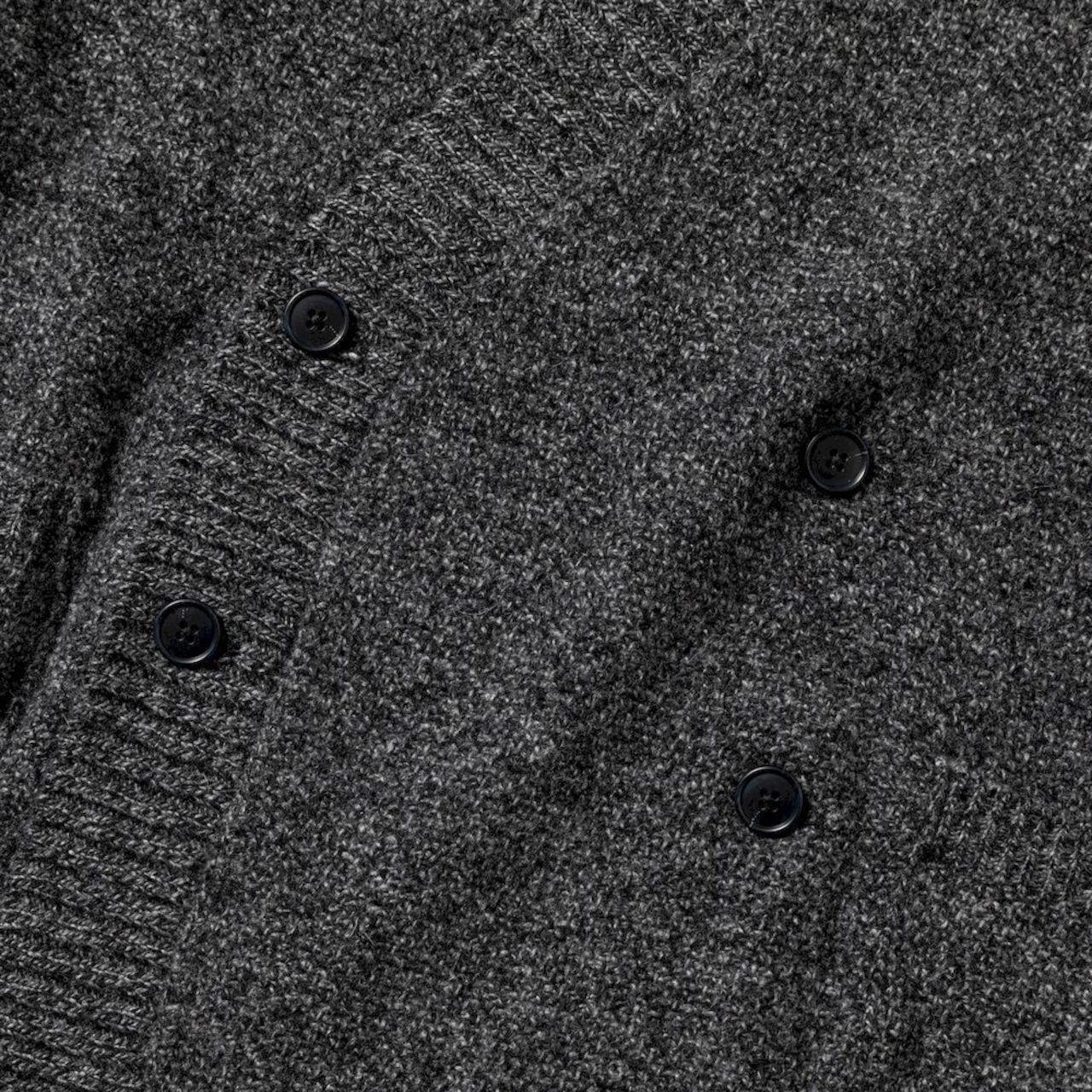 meanswhile Doble Knit Cardigan Sumi