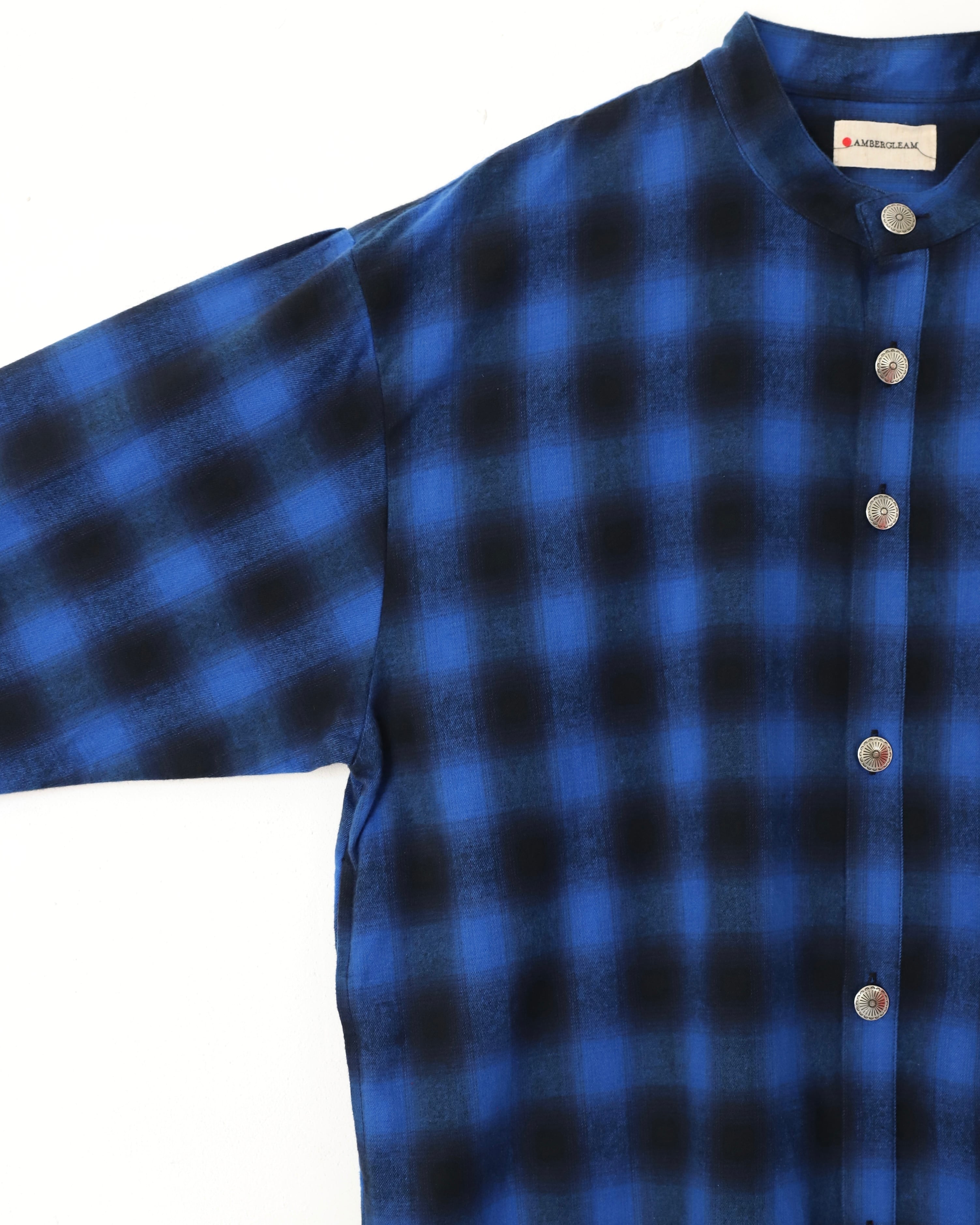 Ombre Check Medium Shirt Jacket / オンブレーチェック Ombre Check Medium Shirt Jacket / オンブレーチェック