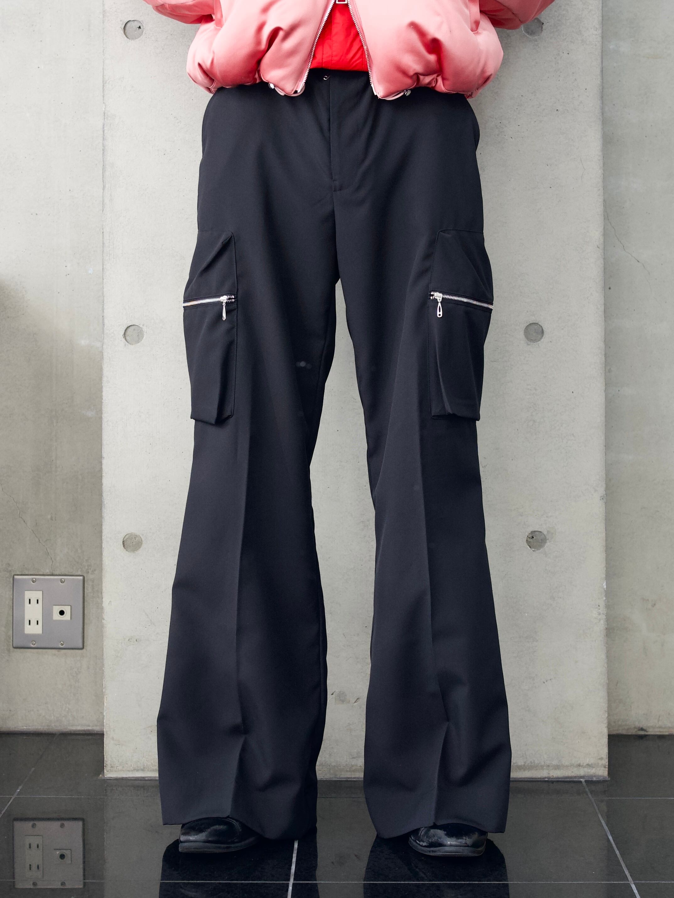 HYPE-06 balloon POCKET flare trousers black | Hype HYPE-06 balloon POCKET flare trousers black | Hype