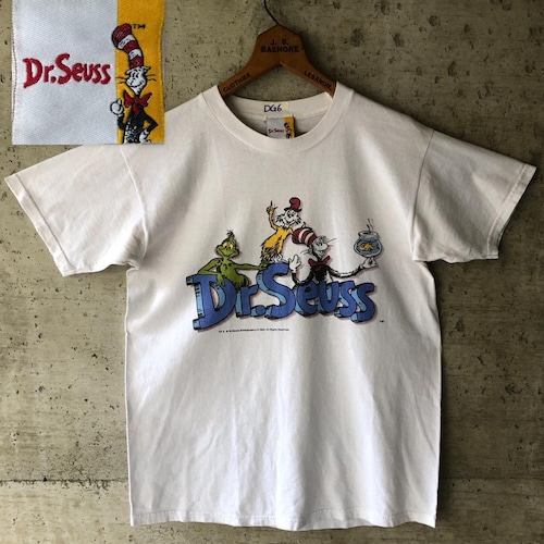 DG6 Tシャツ アメリカ古着 98年 90s ドクタースース グリンチ 白T