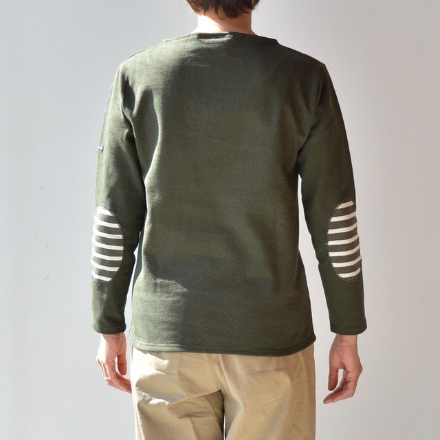 セントジェームス SAINT JAMES ウエッソン無地エルボーパッチ(13JCOUES.COUD.R)TOURBE 【レターパックプラス可】