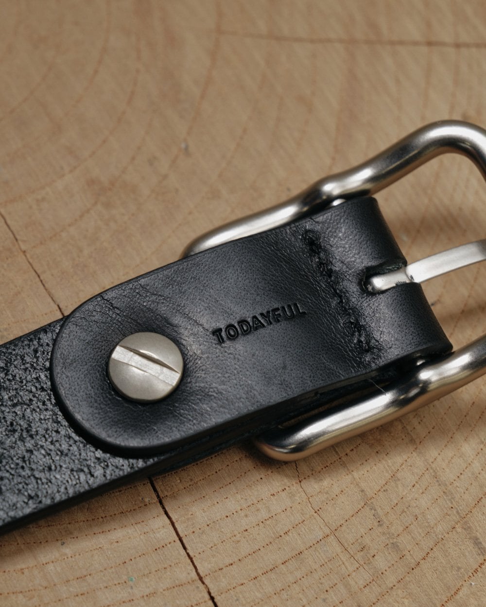 TODAYFUL トゥデイフル Backle Leather Belt 12591020 | ANERCA & L.I.V