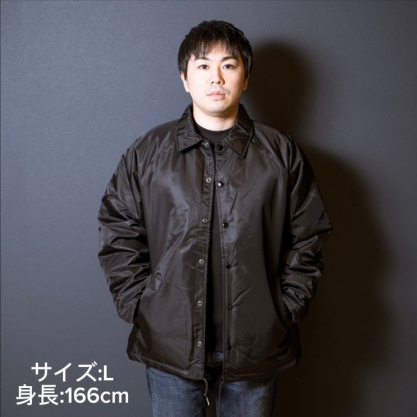 図柄ロゴコーチジャケット(ボア裏地付き) | ゆるバナちゃんねるストア