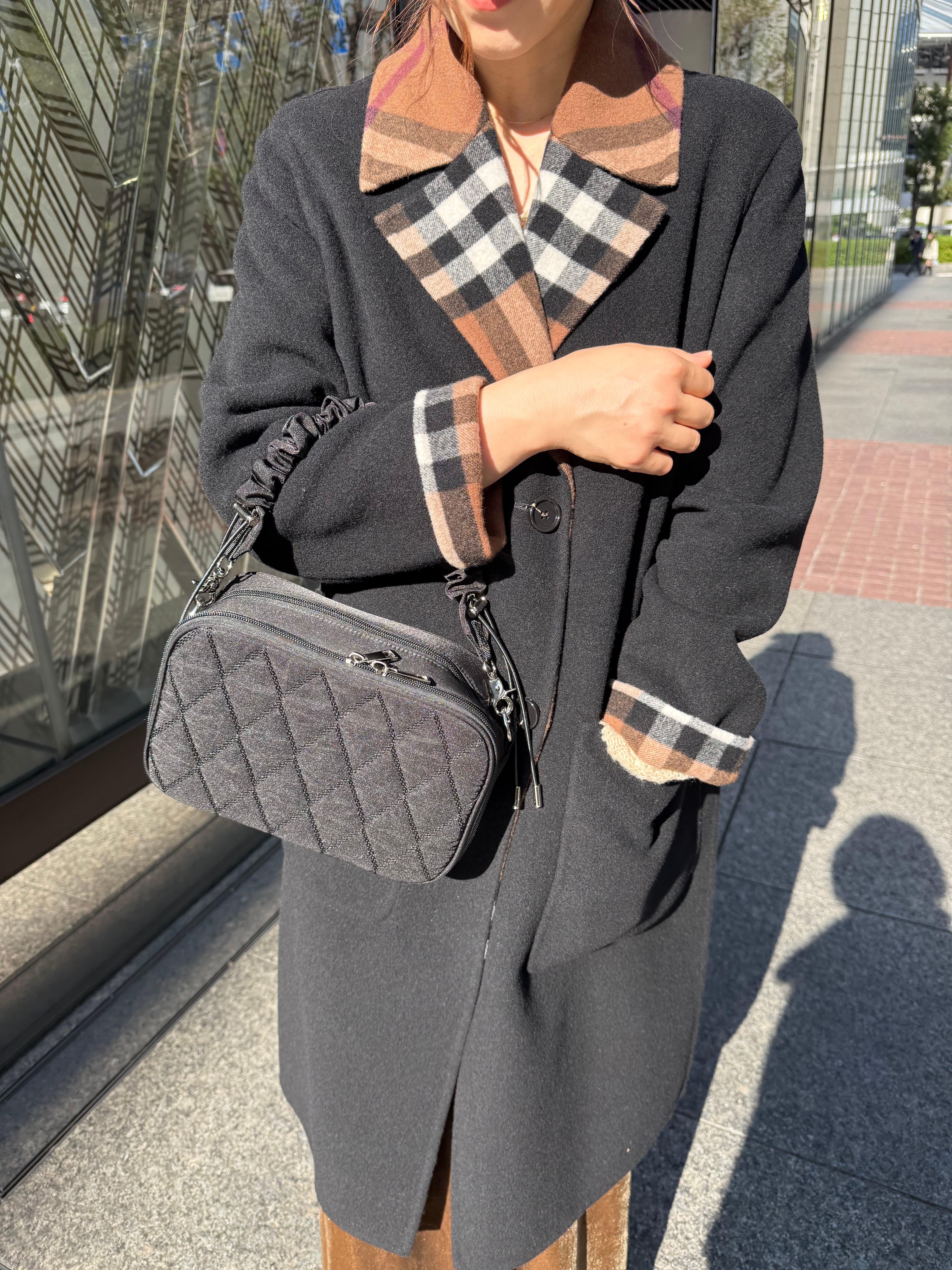 ボディバッグblack | soleile