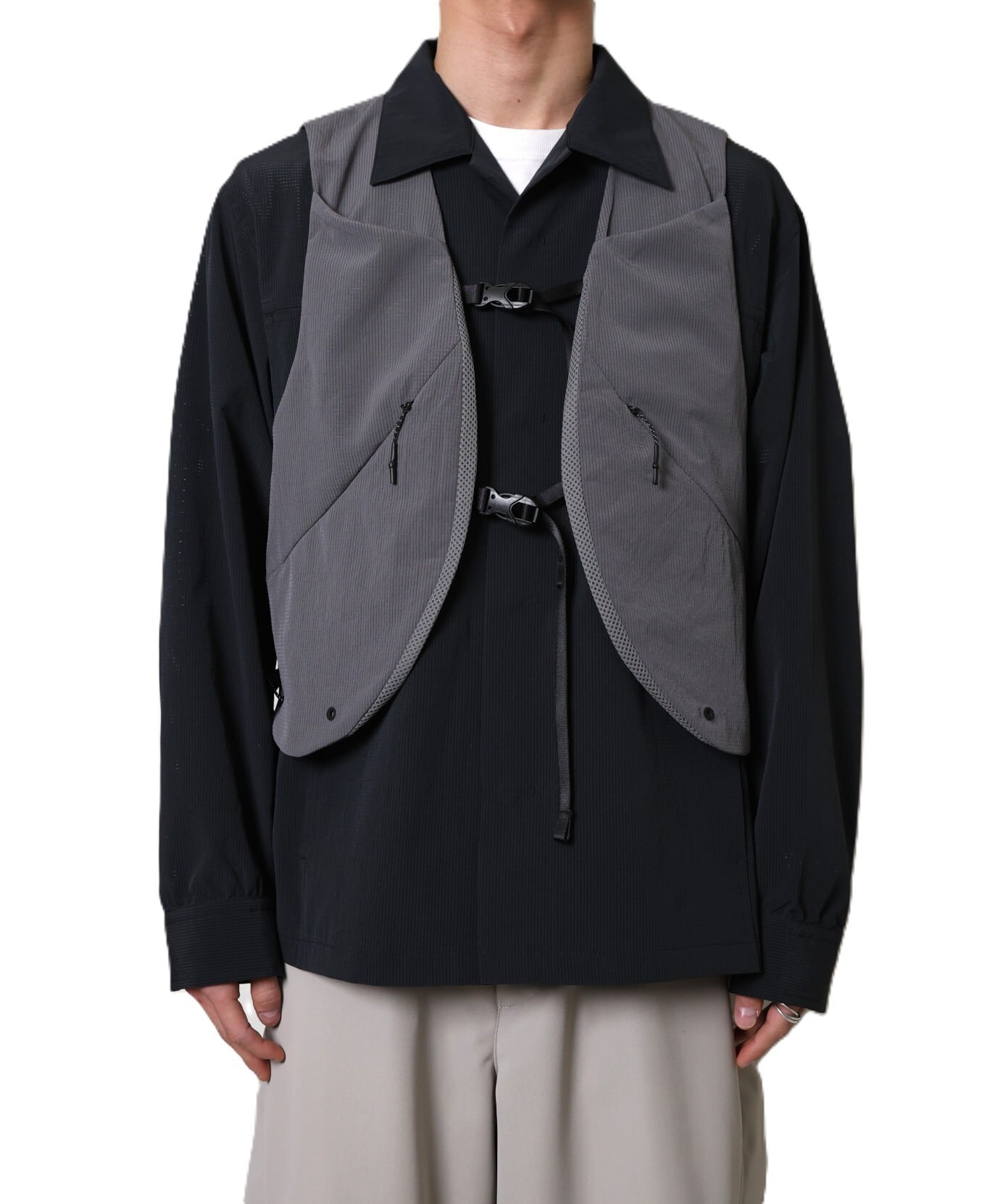 YDOT / YU31701 FUSION VEST (STEEL GREY) | AfterSchool (アフター