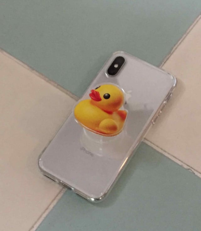 byemypie】ori duck finger tok / オリ ダック グリップトック