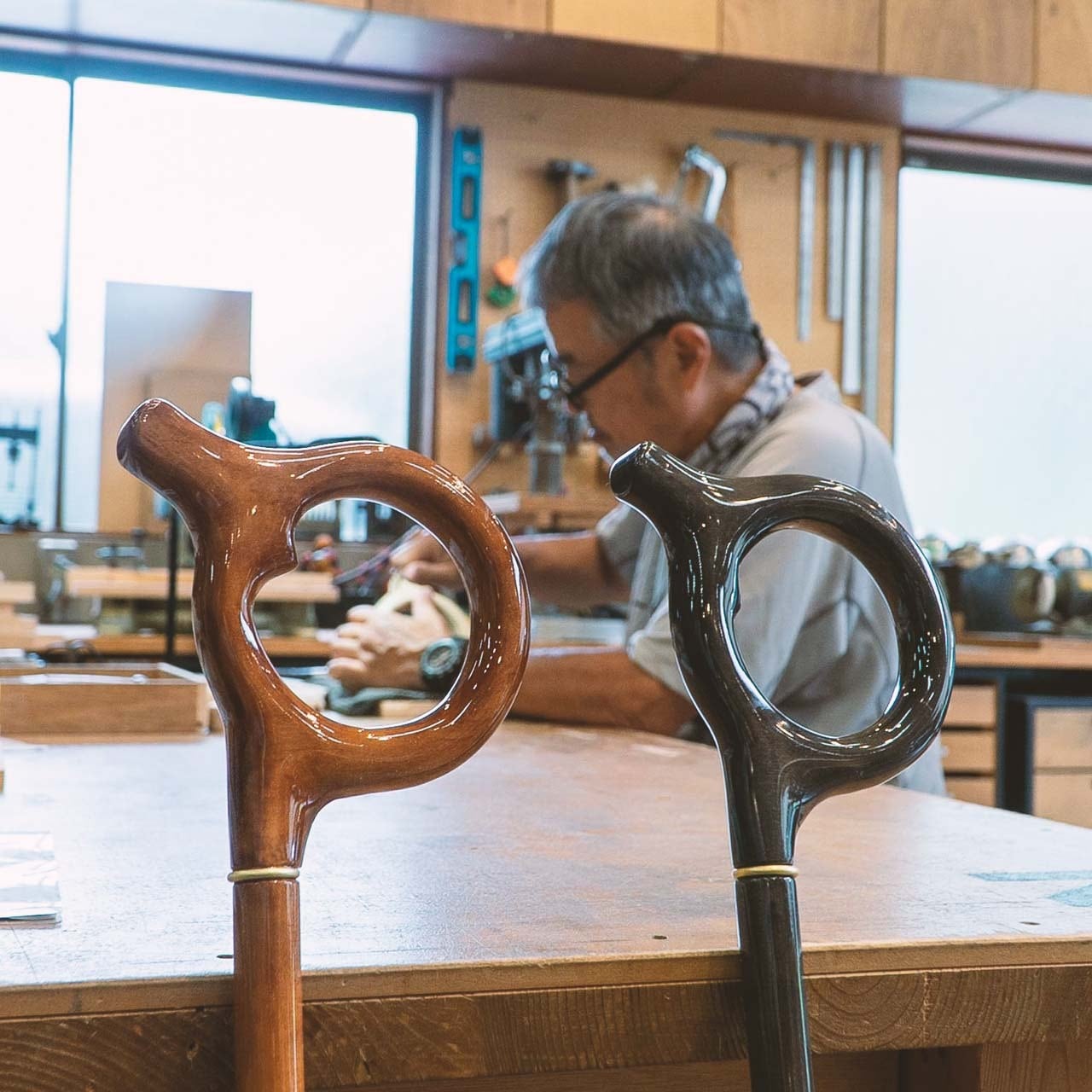 ウォーキングステッキ（セミ―オーダー）／Walking Stick／作家作品