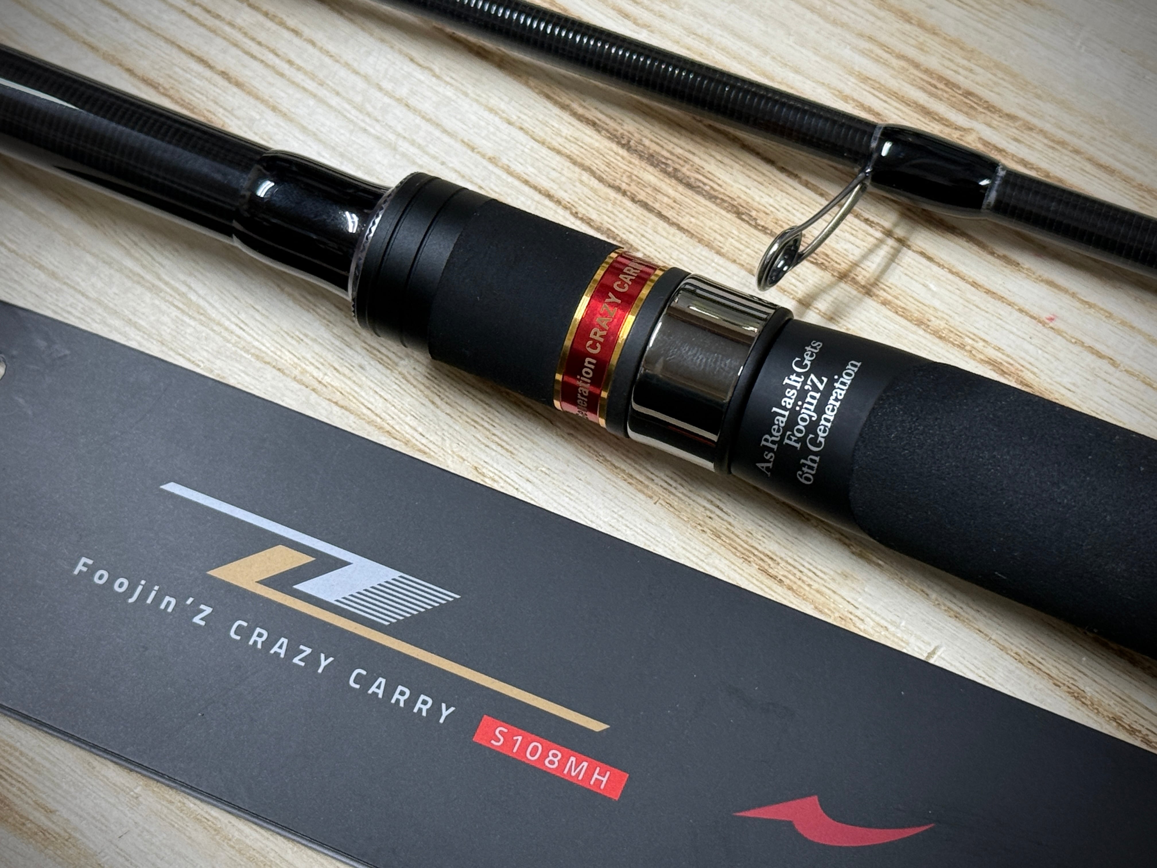 APIA Foojin'Z 6th Generation CRAZY CARRY S108MH | Fishing Tackle