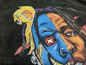 VINTAGE ストリート TRAVIS SCOTT 半仮面の男 Tシャツ T208