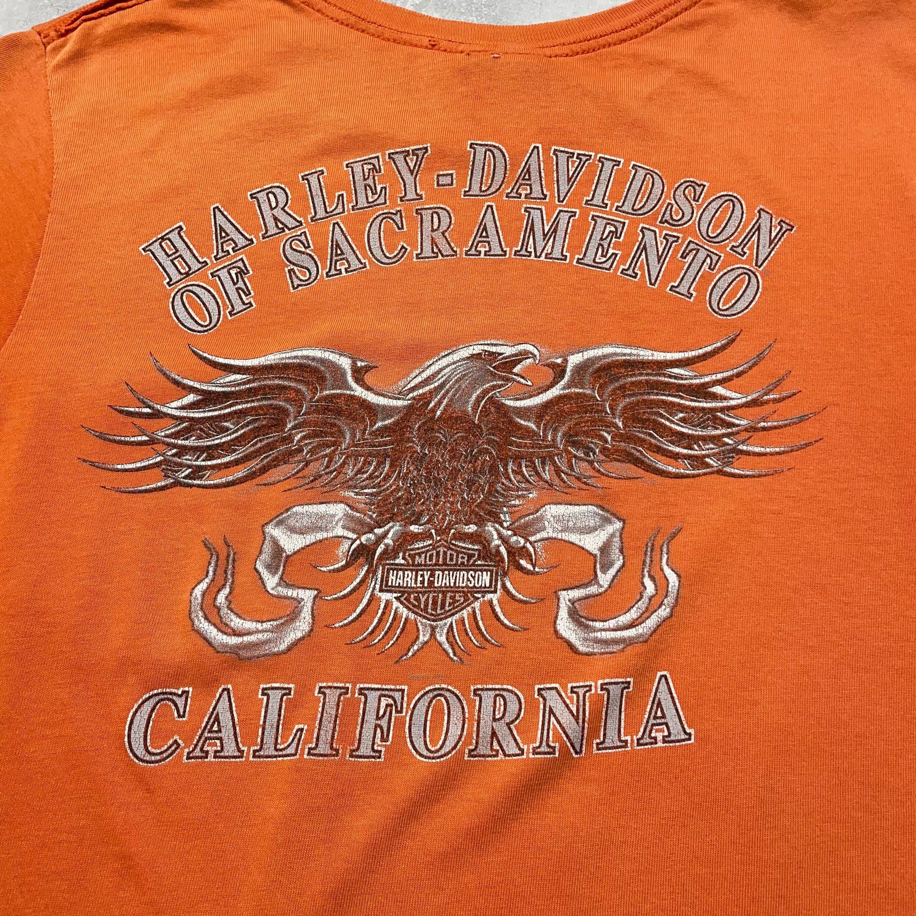 M》Harley-Davidson ハーレーダビッドソン Tシャツ 胸ポケット M》Harley-Davidson ハーレーダビッドソン Tシャツ 胸ポケット