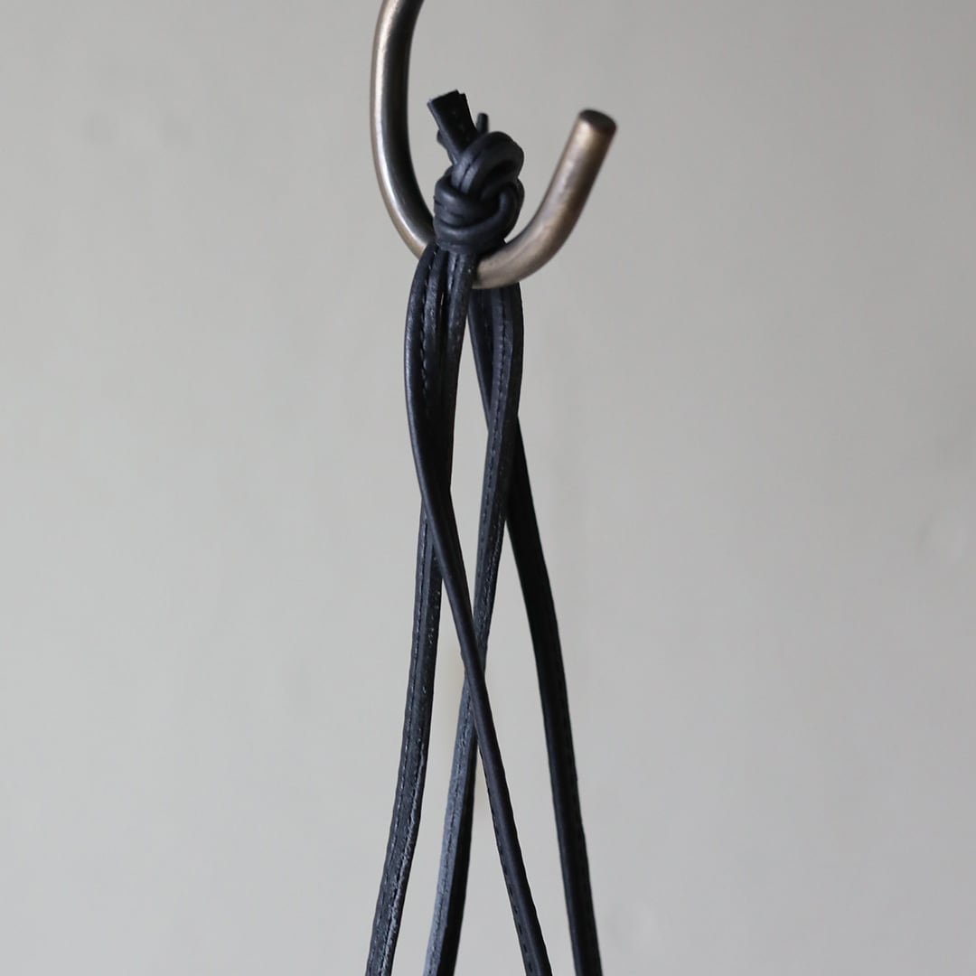 Brick (ブリック) Personal Effects Bag Goat [Black] 巾着バッグ