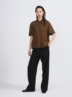 [RECTO][WOMEN] WIDE FIT STRAIGHT PANTS (BLACK) 正規品 韓国ブランド 韓国通販 韓国代行 韓国ファッション レクト 日本 店舗