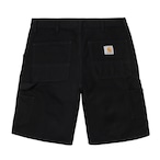 Carhartt (カーハート) SINGLE KNEE SHORT - Black rinsed