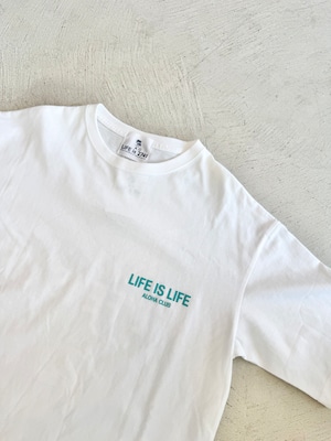LIFE isオリジナル ラバーロゴTシャツ ¥6,990+tax