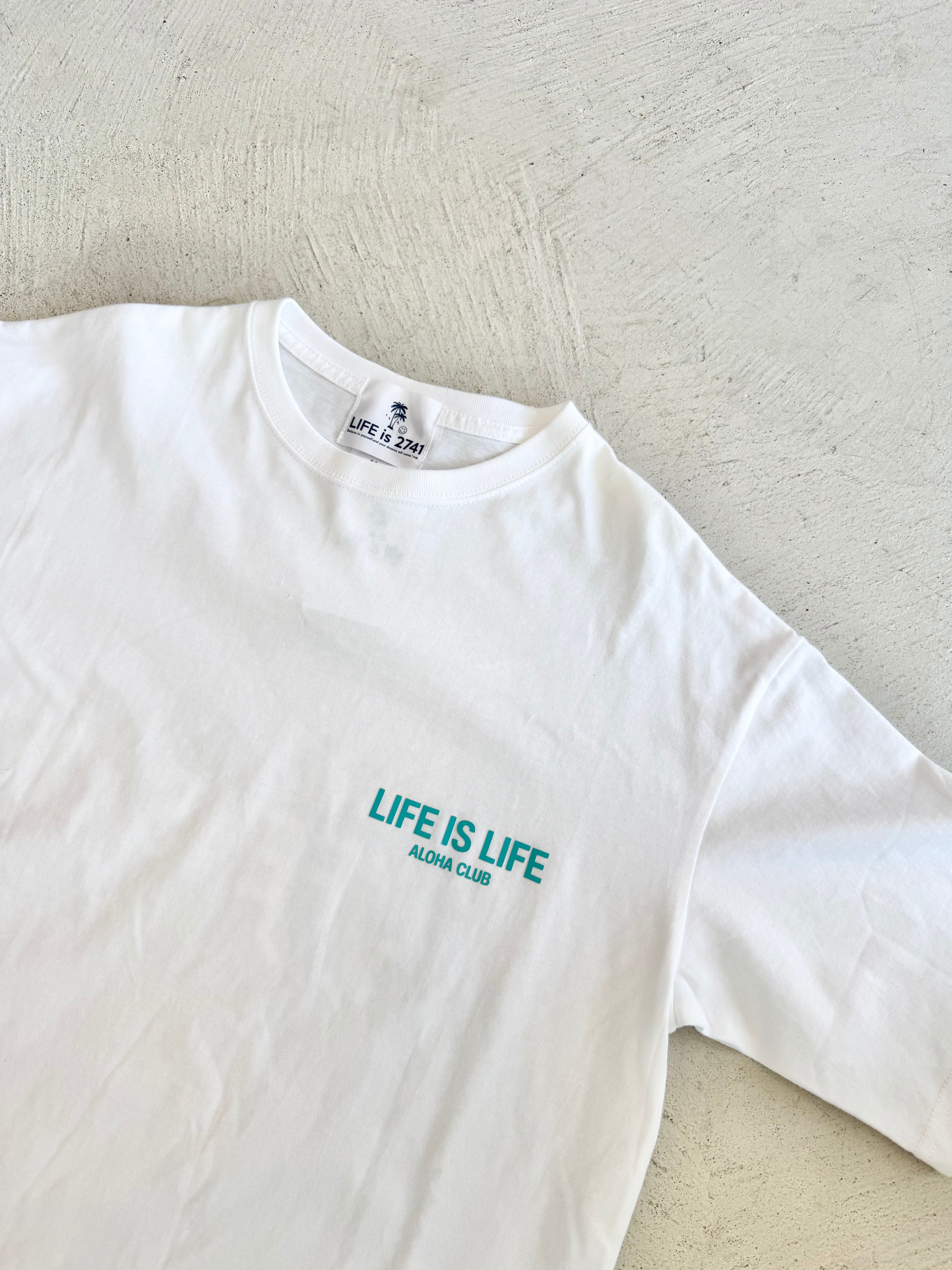LIFE isオリジナル ラバーロゴTシャツ ¥6,990+tax