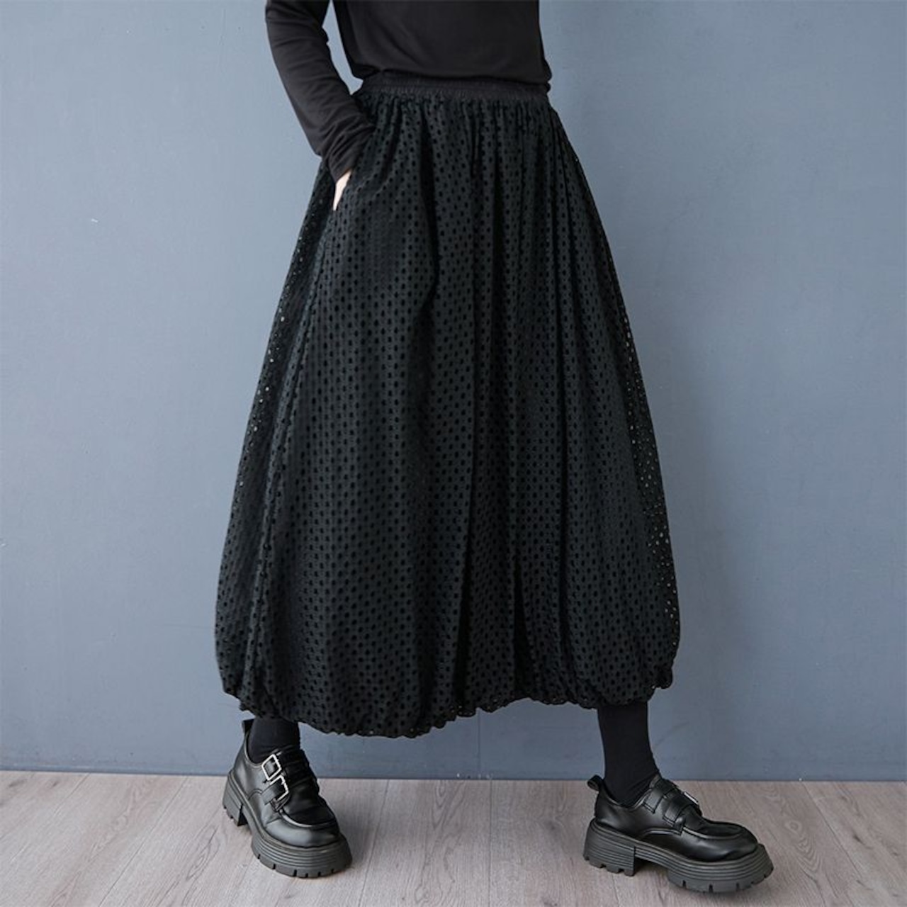 アイレットデザイン バルーンスカート 00100