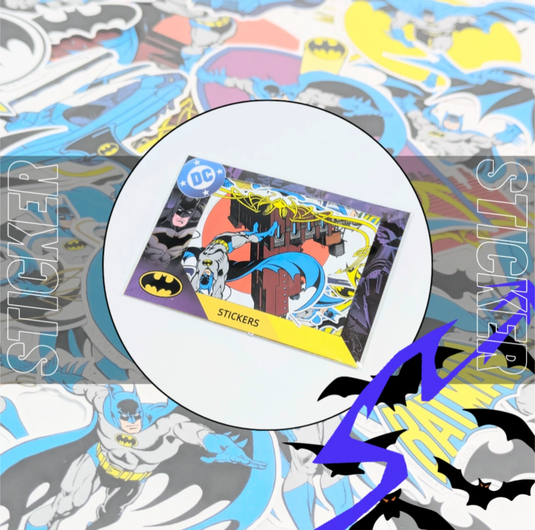 送料無料!【 BATMAN / バットマン 】STICKER(ステッカー)47枚SET 〚アメリカン雑貨 アメトイ〛